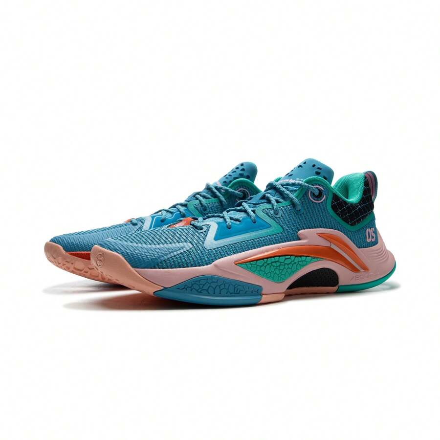 LI-NING BADFIVE DOMINATOR I Men's Basketball Shoes Professional Sports ABFV003 Legit Official Store - Feather Blue - View 1