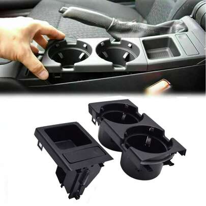 Center Console Cup Holder And Coin Storage Tray For BMW E46 323 325 51168217953