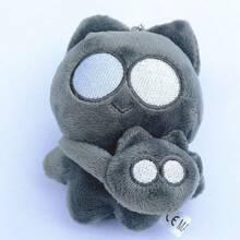 Sanrio Kawaii Doll Anime Figuren-Kpop-Skz Fans SEVEN Stray Cartoon Sleutelhanger, Rond En Glad, Gecombineerd Met Kleine Kat, Gele Tijger, TEEN Doll Concert Omgeving 17-Miniteen Fans Cadeau Een Kerst- En Verjaardagscadeau Voor Een Vriend