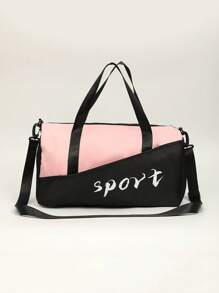 1 pièce Sac à chaussures, sac , de vacances, d'extérieur, de ski, d'articles de sport, de voyage, sac fourre-tout, sac de travail et de fitness, sac d'école pour les étudiants, sac de week-end, sac de sport, sac d'entraînement, grand sac de sport étanche, sac à main de week-end, séparation sèche et humide, sac à bandoulière multifonction de loisir portable, pour hommes, femmes, filles, garçons, accessoires de gym