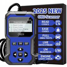 High - End Universal OBD Scanner - Precise Car Engine Fault Code Reader & CAN Diagnostic Device For 1996+ OBD2 - Compliant Vehicles, Effortlessly Read And Clear Codes - Blue - View 2