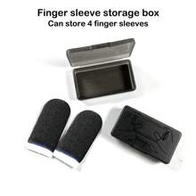 手机游戏控制器手指套 [30 件]，防汗透气触摸手指套，适用于《刀锋战士》手机游戏（蓝饰） - 彩色 - 查看 7