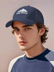 1pc Unisex Daily New Mesh Breathable Sports Outdoor Comfortable Versatile Sun-Protective Adjustable Baseball Cap - Shape - View 9