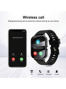 SIMSONLAB Smartwatch per bambini 2025 HOT, multifunzionale che supporta avvisi di notifiche, chiamate senza fili, sveglia, tracker fitness con modalità multisport, previsioni meteo, design alla moda, come regalo