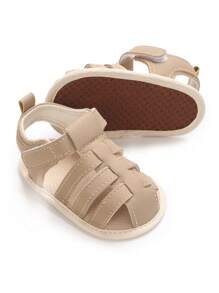 夏季婴儿男孩透气凉鞋幼儿第一双学步鞋