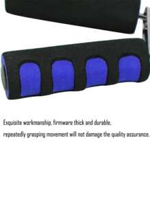 1 件握力器，通用金属纤维手指锻炼器，泡沫填充握力训练器，多色可选，多种款式，用于肌肉锻炼和握力增强 - 健身房、家庭和办公室的力量训练配件（无需电池） - 彩色 - 查看 10