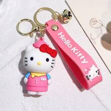 Sanrio Sanrio Countryside Sweet Couple Style Keychain Cartoon Anime Character Keychain Car Keychain Bag Cute Decoration Keychain Matching