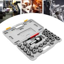 YUNRUX MK3 M12 Collet Set Collet Chuck Set With 23PCS Collets MK3 M12 Collet Chuck Set