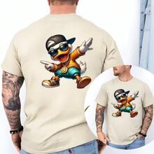 1 件/2 件/4 件 Crazy Duck 创意热转印贴纸 - 休闲风格，可机洗，专业干洗，适用于 T 恤、牛仔裤、连帽衫、枕头、手提包、艺术礼品 - 彩色 - 查看 11