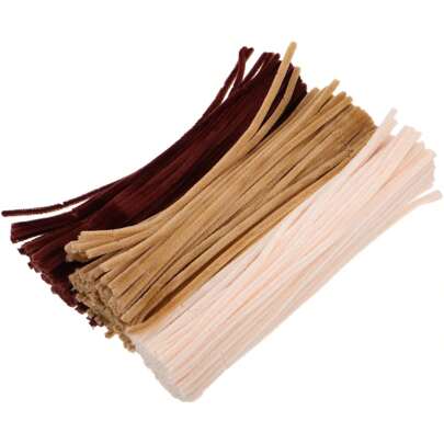 200/150/300 قطعة من فرش التنظيف للأشغال اليدوية DIY، 3 ألوان، فرش التنظيف، سيقان الشينيل، فرش التنظيف للأشغال اليدوية، أشغال فرش التنظيف، لوازم الفن والحرف، سيقان مبهمة للفنون الإبداعية والديكورات، لوازم حرفية بالجملة