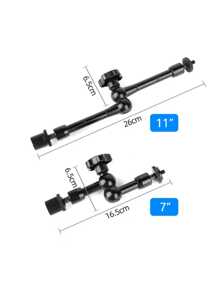 11 Zoll Schwenkarm mit Superspannklemme, geeignet für DSLR Kamera zu LCD Monitor, LED Video Licht, GoPro, Dashcam, Insta360 Kameras, Fotografie Zubehör