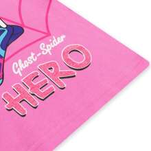 Spider-Man Marvel Spidey And His Amazing Friends T-Shirt | Spider Gwen Girls' T Shirt | Kids' Tops - Pink - View 7