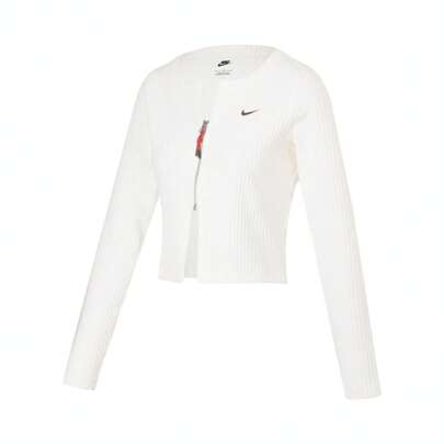 Nike 2025 Women's AS W NSW NK CHLL KNT RIB FZ Knit Cardigan Sweater HV8459-133