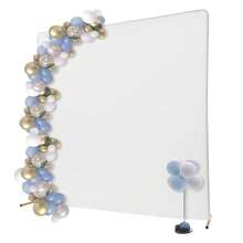 YUNRUX Wedding Backdrop Stand, Metal Stand Kit, Backdrop Stand For Wedding / Ceremony / Party Decoration - A - View 6