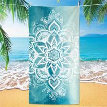 Toalla de playa de microfibra extra suave - Secado rápido, sin arena, estampado vibrante - Perfecta para nadar y bañarse - Regalo ideal para familia y amigos