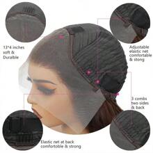 38-42Inch 13x4 Ear To Ear Body Wave Lace Front Wigs Human Hair 200% 13x6 HD Transparent Frontal Glueless Air Wigs Human Hair With Baby Hair For Women High Density Brazilian Virgin 5x5 4x4 Human Hair Wig - S350 - 查看 4