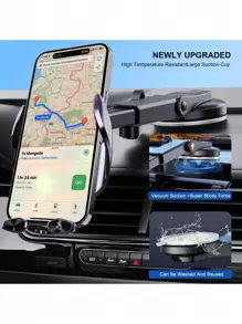 YITUMU YITUMU Wireless Car Charger Holder, 15W Fast Car Phone Holder Wireless Charging Automatic Clamping, Compatible With Iphone 14 13 12 11 Pro Max Xs, Galaxy S21 S20, S10+ S9+ Note 9, Etc… Car Accessories