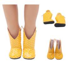 1 Pair Doll Boots Fit For 18" American Girl Dolls, Doll Decor