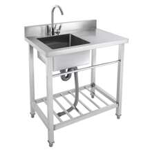 YUNRUX Kitchen Sinks - Silver - View 5