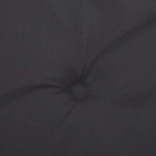 VidaXL Garden Chair Cushions For Low Back Chairs 4 Pcs Black 100x50x3cm