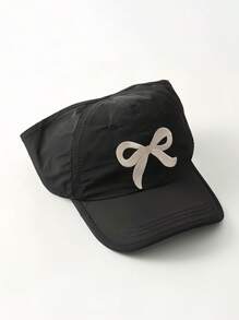 儿童棒球帽，适合扎马尾辫的女孩，适合男孩和女孩的速干帽，用于运动和防晒，夏季帽子 - 粉色 - 查看 11