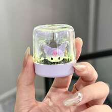 Sanrio 半入耳式无线耳机可爱甜甜圈风格 LED 显示屏美感大容量适用于所有智能手机和笔记本电脑男女生日礼物