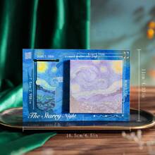 梵高画作创意书签和便签套装，世界名画《星夜》睡莲向日葵鸢尾日出印象便签，学习用品，返校季 - 均碼 - 查看 16