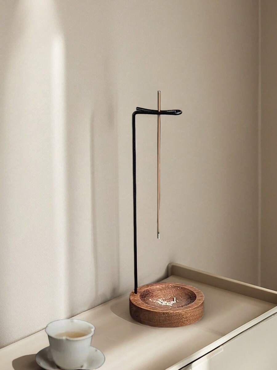 2 件组装香炉、香炉底座和倒置香炉家用室内香炉、禅宗香炉、家居桌面装饰