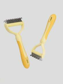 1pc 猫/狗爱好者礼物和狗/猫妈妈爱宠物打结梳、狗爱好者和狗妈妈爱发梳、狗爱好者和狗妈妈爱猫爱好者和猫妈妈爱打结梳、浮毛梳、猫爱好者和猫妈妈爱狗爱好者和狗妈妈爱狗爱好者和狗妈妈爱梳子、脱毛梳、美容梳、狗爱好者和狗妈妈爱梳子、猫/狗爱好者礼物和狗/猫妈妈爱宠物用品、猫爱好者和猫妈妈爱狗爱好者和狗妈妈爱按摩梳 - 彩色 - 查看 5