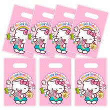 Sanrio Sanrio 30 Pcs Hello Kitty Cinnamoroll Theme Birthday Party Bags Treat Candy Goodie Bags Gift Bags Party Supplies For Sanrio Themed Party Set Bags