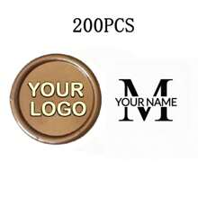 200 Pcs Wax Seals Stickers, Custom Logo Wax Stickers, Handmade Wax Seal Stickers For Wedding Invitation, Self-Adhesive Envelope Wax Stickers-Bronze,Back To School,School Supplies,Multi-Functional,Ornamental,Reusable,Modern,Colorful,Cute,Vintage,Cartoon,Kawaii,Custom,Personalized,Unique,Customized,Workers,Clients,Students,For Business/Work/Office,For School,School Supplies,Back To School,For Office,For School,For Classroom,For Teacher Gifts,For University,For Colleague,For Dorm Rooms,For Teacher,For Boys And Girls,For Teenagers,Junior High School Students,Middle School Students,High School Senior High School Students,College Students,University Students,Freshman,Sophomore,Underclassmen