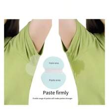 1pc/5pcs/10pcs/20pcs/50pcs/100pcs/150pcsSet Disposable Non-Woven Fabric Invisible Pad Anti-Sweat Patch, Minimalist White Underarm Anti-Sweat Patch, For Long-Lasting And Effective Sweat Prevention, Invisible Sweat Absorption