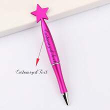 90 piezas/50 piezas/9 piezas/1 pieza Bolígrafos personalizables con forma de estrella, bolígrafos de unicolor personalizados, adecuados como regalos para niños, colegas, damas de honor, regalos de boda, colegas, padres, maestros, multifuncionales, ornamentales, reutilizables, modernos, coloridos, lindos, vintage, de dibujos animados, kawaii, personalizados, únicos, personalizados, trabajadores, clientes, estudiantes, para negocios/trabajo/oficina, para la vuelta al colegio, útiles escolares, para la vuelta al colegio, regalo escolar, para la oficina, para la escuela, para el aula, para regalos de maestros, para la universidad, para colegas, para dormitorios, para maestros, para niños y niñas, para adolescentes, estudiantes de secundaria, estudiantes de secundaria, estudiantes universitarios, universitarios, estudiantes de primer año, estudiantes de segundo año, estudiantes de cursos inferiores, decoración de oficina - Multicolor - Ver 33