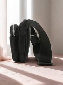 女士腰包/胸包/斜挎包/臀包，尼龙材质，轻便防水，加厚设计，多隔层，简约小巧，适合女性运动、购物、通勤、度假、旅行、徒步、骑行、跑步、校园等各种场合，也是理想的母亲节礼物。简约休闲风格，时尚优雅。