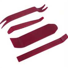 5pcs/Set Car Panel Removal Tools Automobile Radio Panel Door Clip Trim Dash For Audio Removal Installer Pry Repair Tool Set - Burgundy - View 6