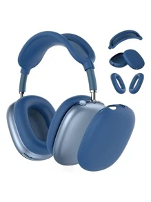 Case Cover Compatible With Air Pods Max Headphones,Ear Pad Case Cover/Ear Cups Cover/Headband Cover Compatible With Air Pods Max,Accessories Silicone Protector Compatible With Apple Air Pods Max. - 彩色 - 查看 11
