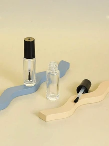 1/2pcs Mini Ravel Bottles For Liquid Foundation & Concealer, 3ml/0.1oz - Portable Cosmetic Containers With Twist-Top Caps, Fragrance-Free, Ideal For Makeup Samples & Toiletries - Multicolor - View 3