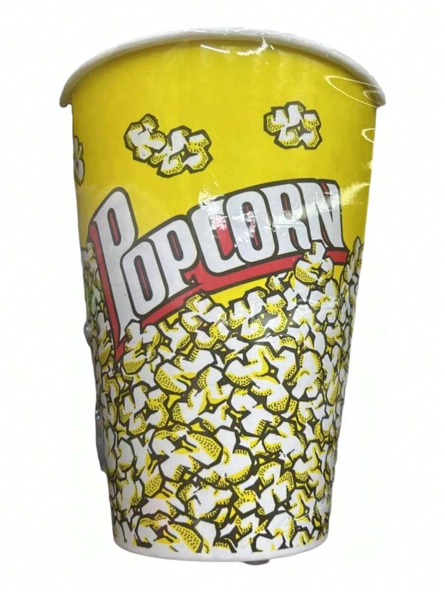 200 Pcs Disposable Waxed Popcorn Cup - 彩色 - 查看 1