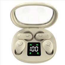 Juego dual de auriculares inalámbricos con audio HD, control táctil intuitivo y llamadas con manos libres para dispositivos Android e iOS