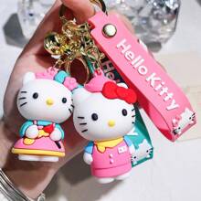Sanrio Sanrio Countryside Sweet Couple Style Keychain Cartoon Anime Character Keychain Car Keychain Bag Cute Decoration Keychain Matching