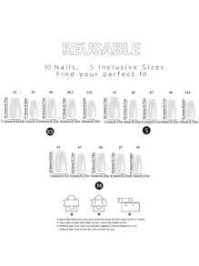 10Pcs French Blue Fake Nails French Cat Eye Press On Nails Metal Butterfly Nails Art Bling Flash False Nails Short Coffin Shape Nails Includes 1Sheet Adhesive Tabs & 1Pc Mini File Nail Supplies Nails - Multicolor - View 6