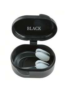 Precision Silicone Nose Clip For Swimming And Diving - Anti-Choking, Firm Fit, Black - 1 Box, Sports Training, No Falling Off, Nose Congestion, Beach Essentials, Beach Accessories, Pool Float