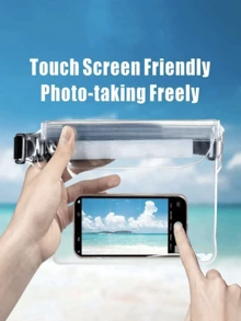 防水袋 PVC 防水腰包，带腰带的手机保护袋，夏季户外运动沙滩防水手机袋手机壳，三层密封防水腰包斜挎包