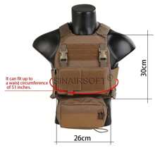 SINAIRSOFT EMERSONGEAR Quick-Release Tactical Vest: Modular, Durable & Highly Versatile Gear For Tactical Operations