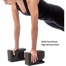 Yoga Blocks 2 Pack | Reduces And Prevents Wrist Pain, Enhances Comfort Stability And Grip Strength On The Blocks | Hand-Shaped Blocks | EVA Yoga Accessories Set | Best Gifts For Yoga