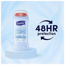 Suave Antiperspirant Deodorant 24-Hour Odor And Wetness Protection Shower Fresh Deodorant For Women, Package May Vary, 2.6 Ounce Pack Of 3 - 彩色 - 查看 3