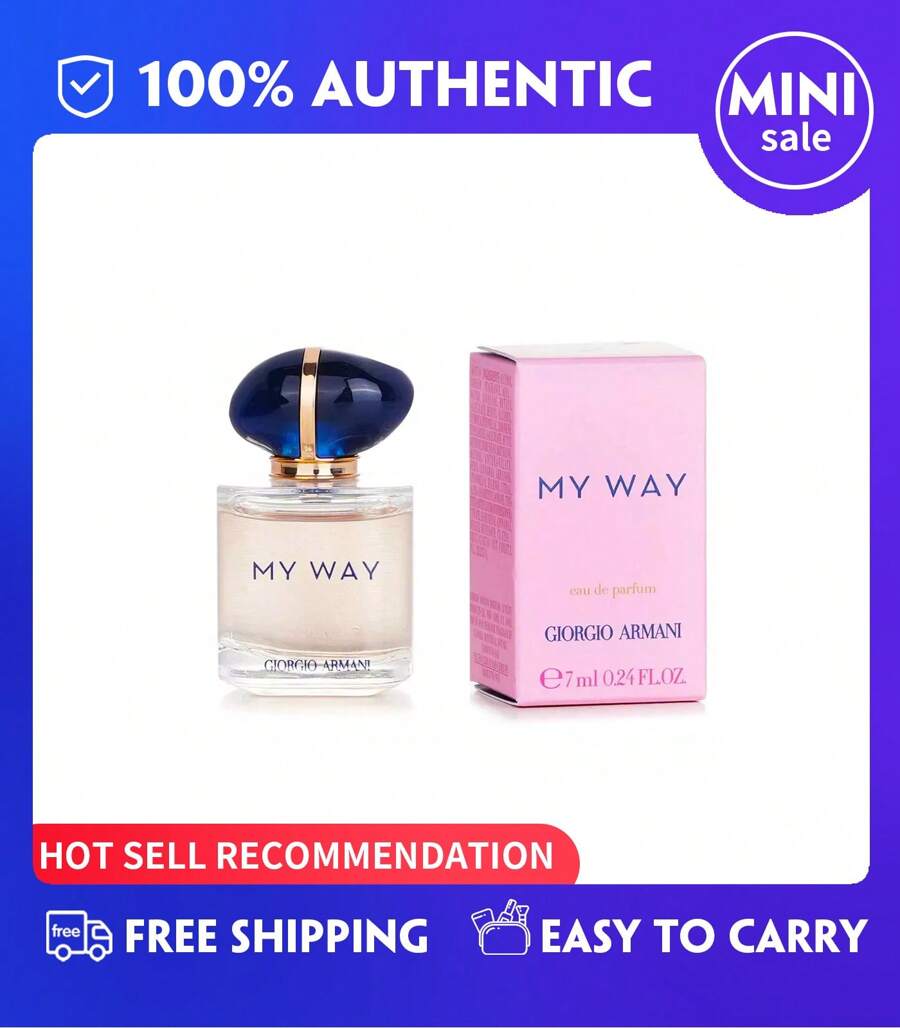 Armani Beauty Ladies My Way Eau De Parfum Splash(Miniature) 7ml/0.24fl.Oz ,My Way  - Eau De Parfum 7ml/0.23fl.Oz - Perfume For Women, Fragrances EDP Womens |Perfume Mini[ Perfect For Use On The Road] - 7毫升旅行裝 - 查看 1