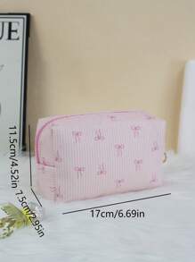 Set de 2 bolsos de maquillaje para mujer con capacidad grande y forma octagonal, de estilo clásico y moda, simples y adecuados para dormitorio, familia, salidas, trabajo, viaje ligero, bolso con cierre para pequeños artículos, ideal como regalo para niñas y mujeres, organizador de viaje esencial para maquillaje y artículos de tocador