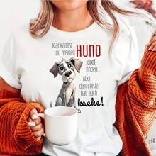 1pc/2pcs/3pcs You May Think My Dog Is Dumb But That Just Makes You An , Eyelash Print Iron-On Transfer Stickers, T-Shirt, Sweatshirt, Hoodie - Heat Press DIY Fashion Stickers - Mix Color