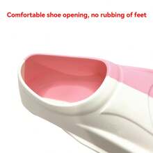 1pc Comfortable Silicone Swim Fins For Teenagers, Suitable For Swimming And Diving, Size Suitable For Beginner Adults, Please Order One Size Up, Beach Essentials, Beach Accessories, Pool Float